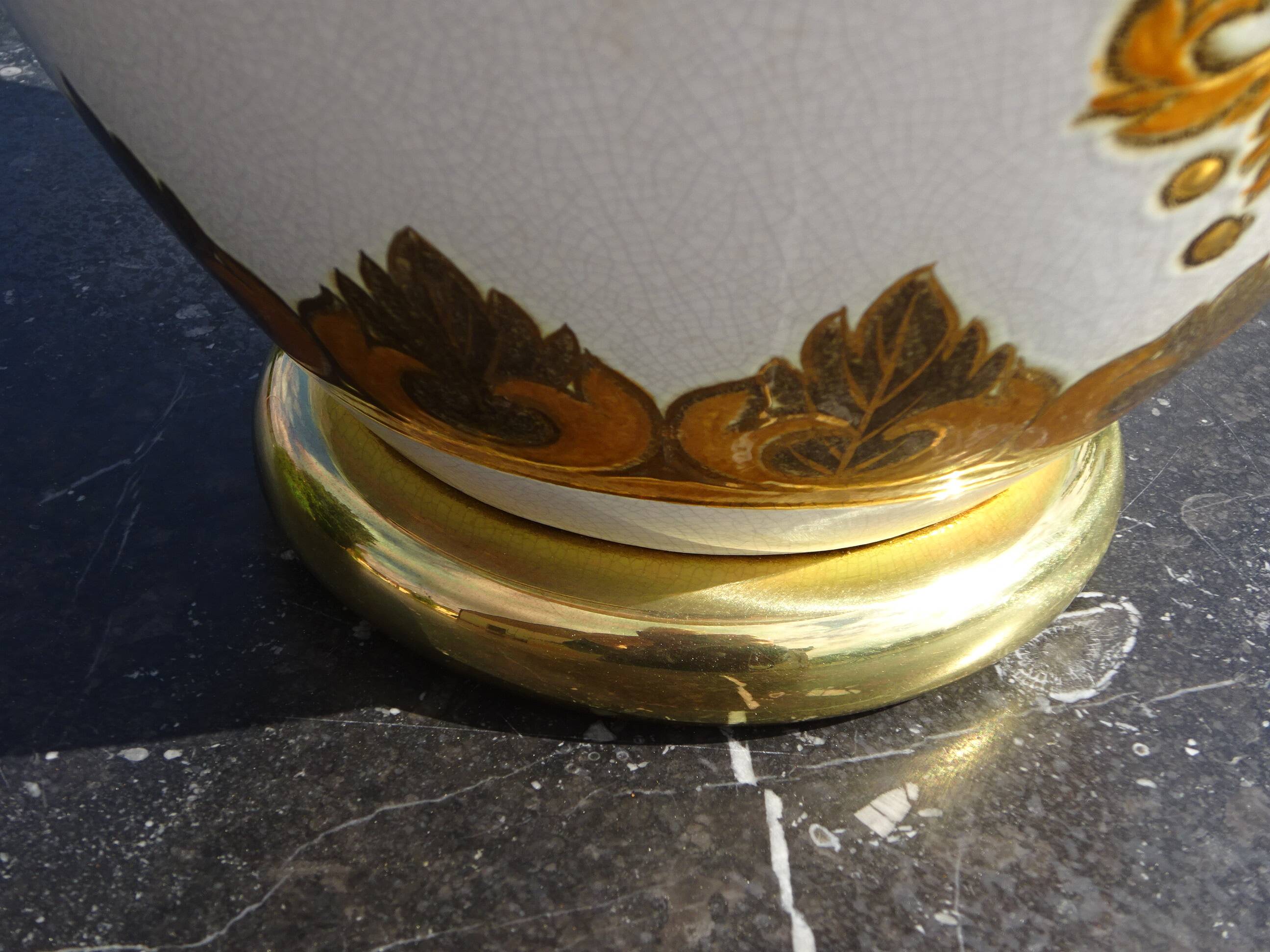 Large Louis Drimmer floor lamp, 74 cm in height.