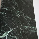 French coffee table with italian green leaf marble leaf