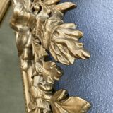 Napoleon III mirror with bird pediment 112 x 67