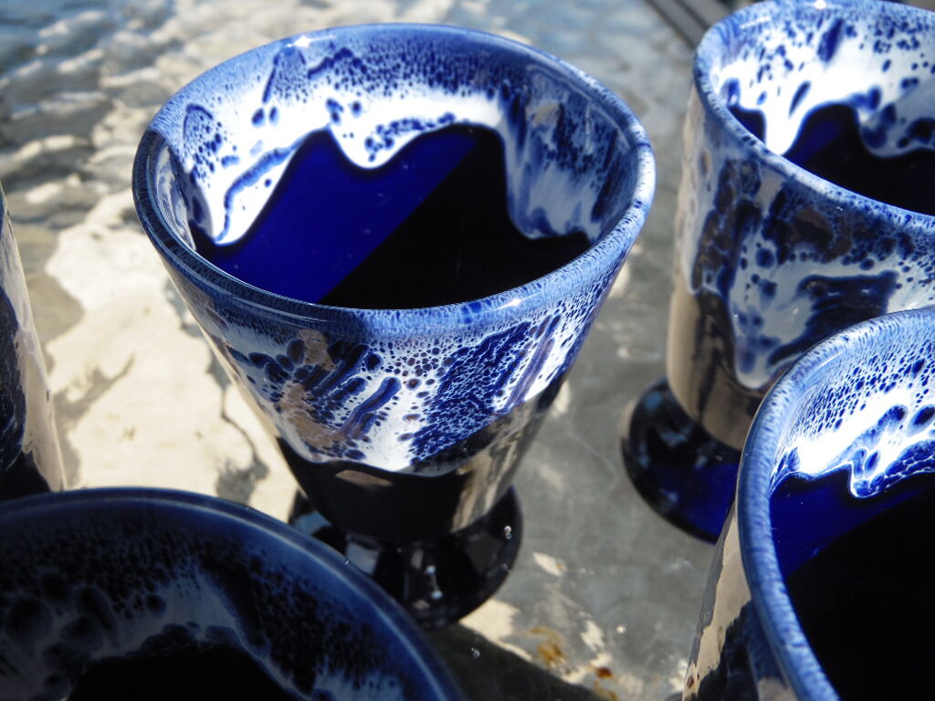 5 cups gres enamelled