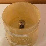 Alabaster walking lamp