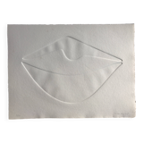 Signed and numbered print by Jean Legros, Geometric Relief III, circa 1970