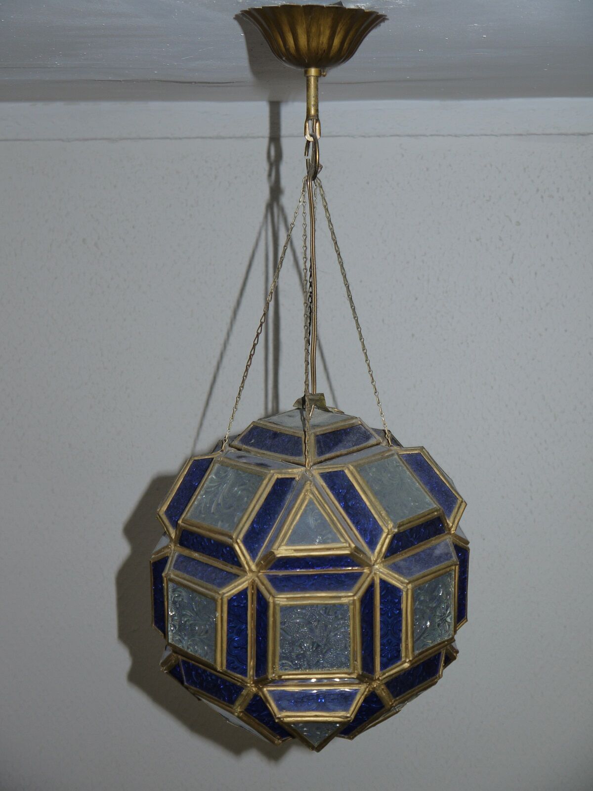 Octagonal chandelier