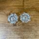 Pair of crystal salt shakers