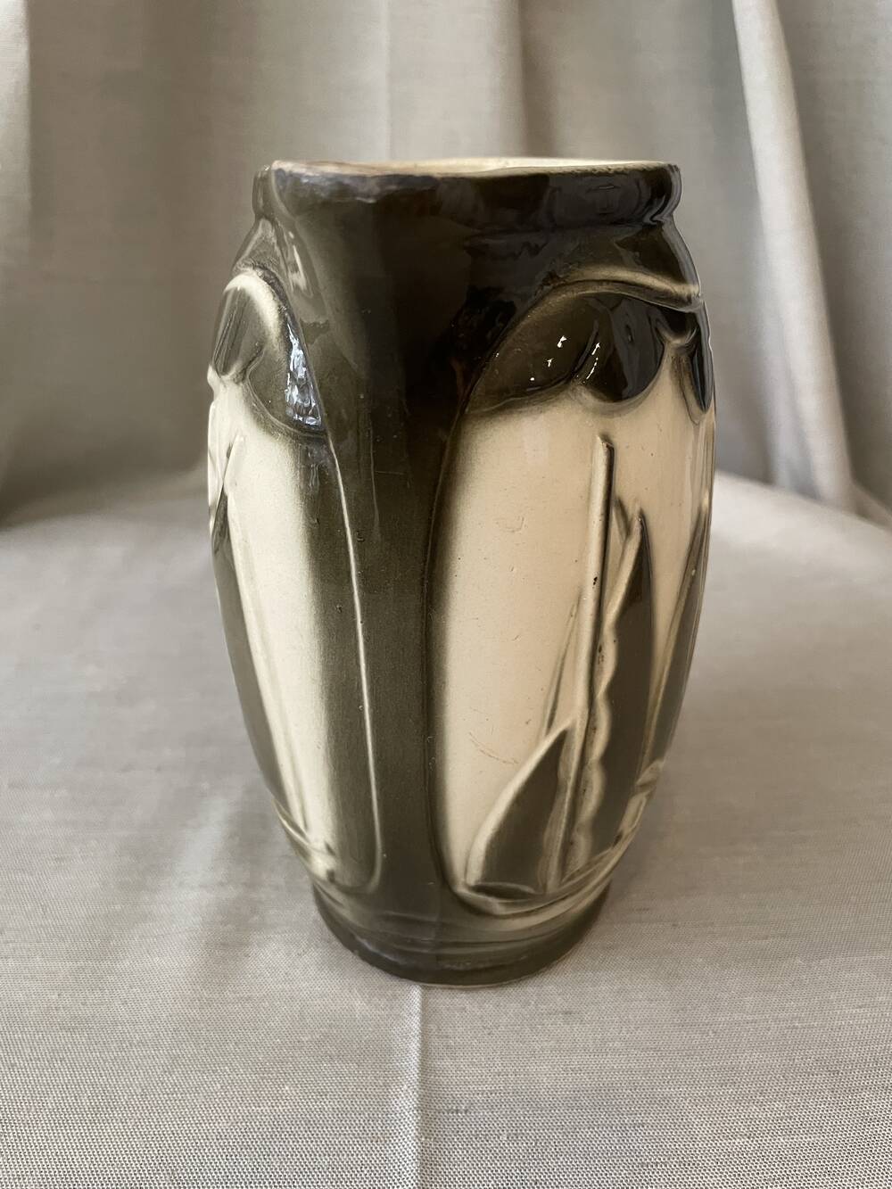 Pichet in barbotine marine model st clement table art cider sea water