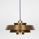 Danish vintage pendant lamp Nova by Jo Hammerborg, Fog og Morup, 1963