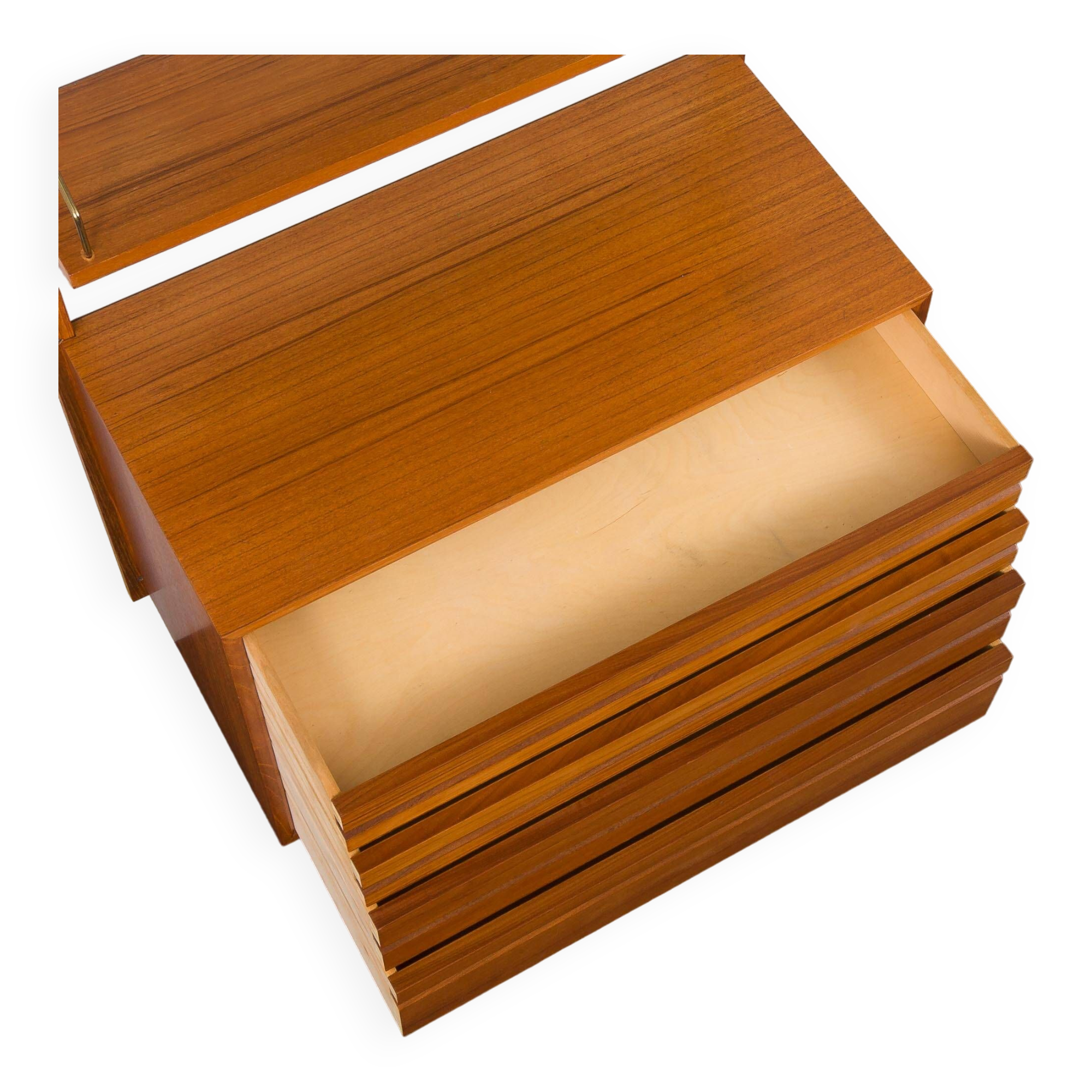 Teak wall unit by Poul Cadovius for Cado, Denmark, 1960