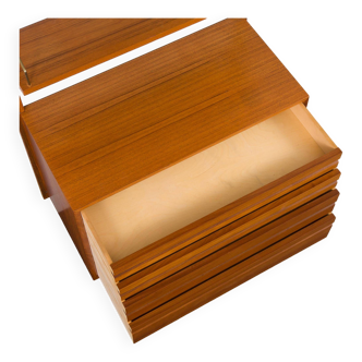 Teak wall unit by Poul Cadovius for Cado, Denmark, 1960
