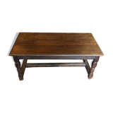 Oak coffee table