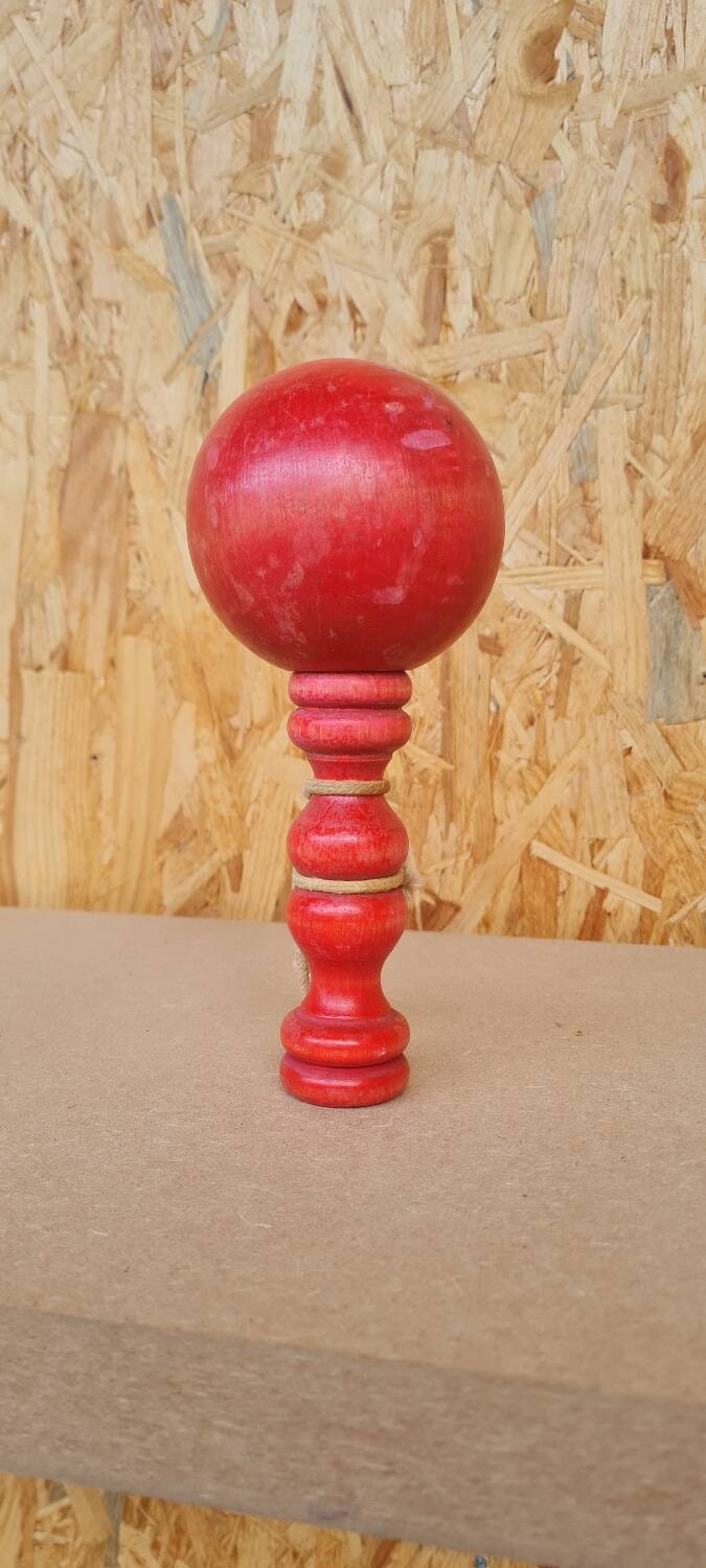 Vintage wooden bilboquet