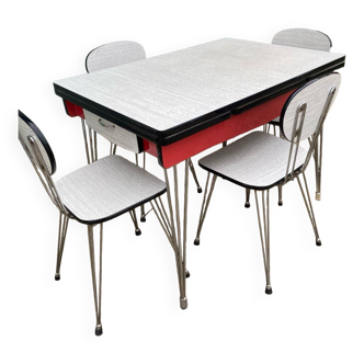 Formica table and chairs
