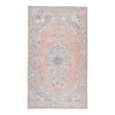 Vintage Turkish Oushak rug 174x302 cm
