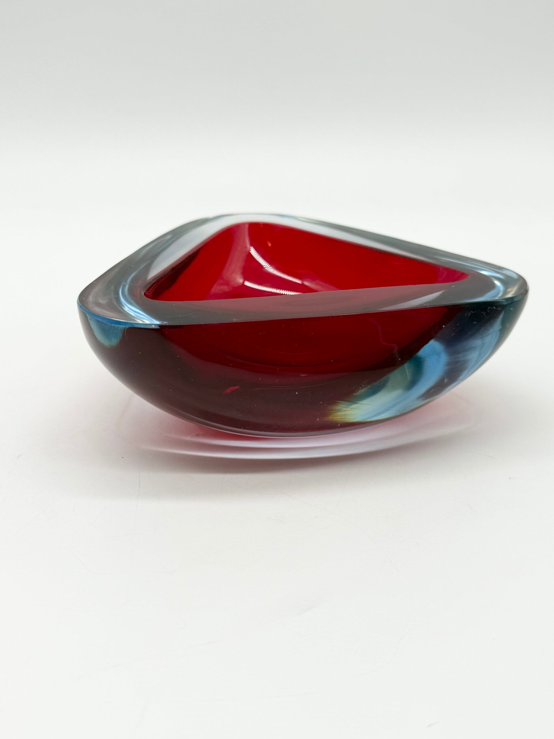 Ashtray "Sommerso" – Murano Glass, 1960s