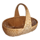 Panier vintage en osier