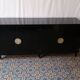 4-Door black laced enfilade by Jean Pascaud 1940 1945 art deco