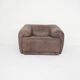 Buffalo leather De Sede style lounge chair, 1960's
