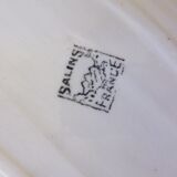 Vintage porcelain dish from Salins