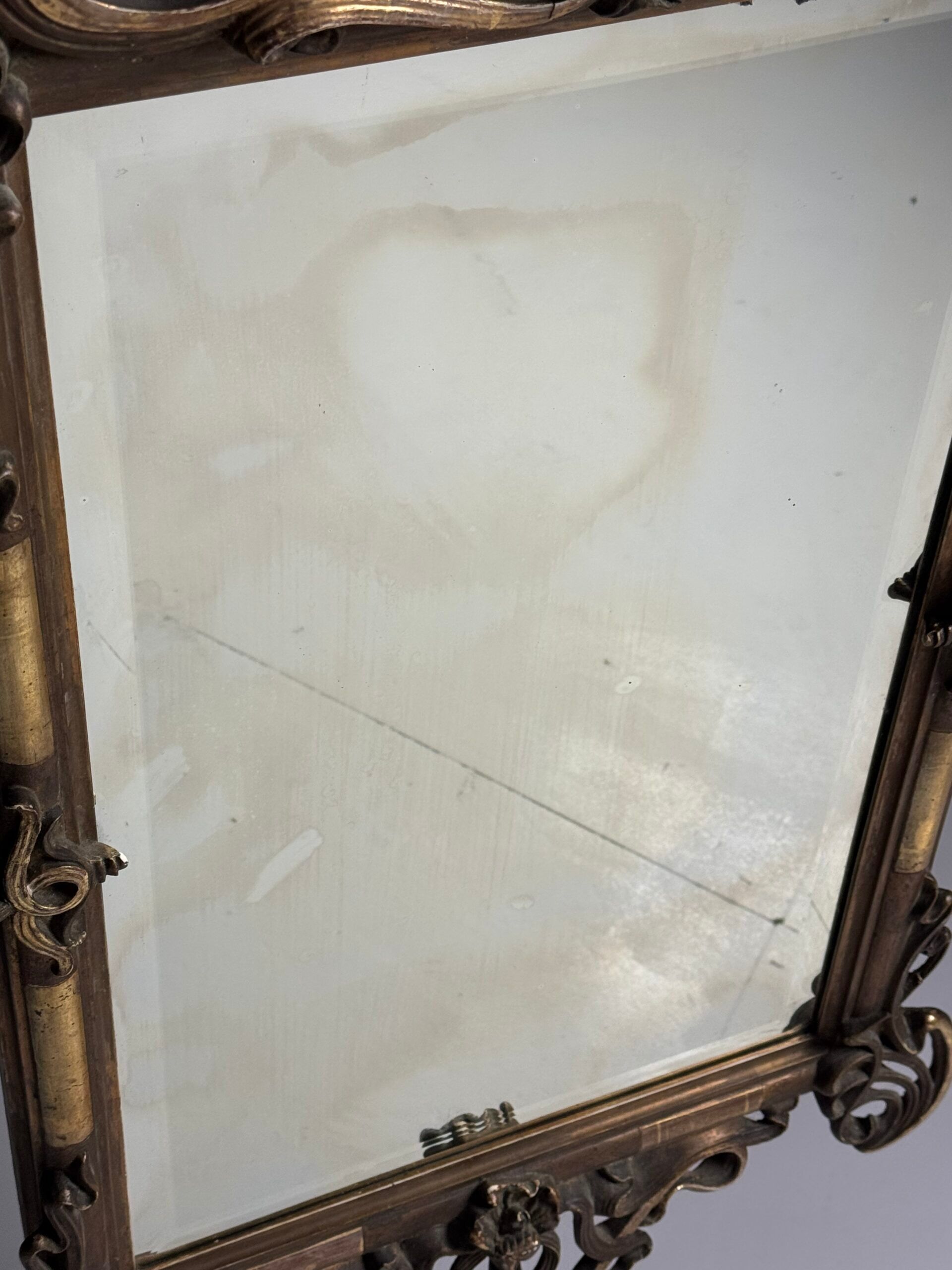 Miroir Art Nouveau vers 1900