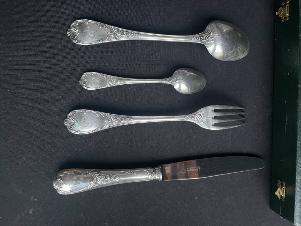 Christofle Marly cutlery box