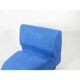 Chauffeuse modulaire bleue Édition Herman Miller