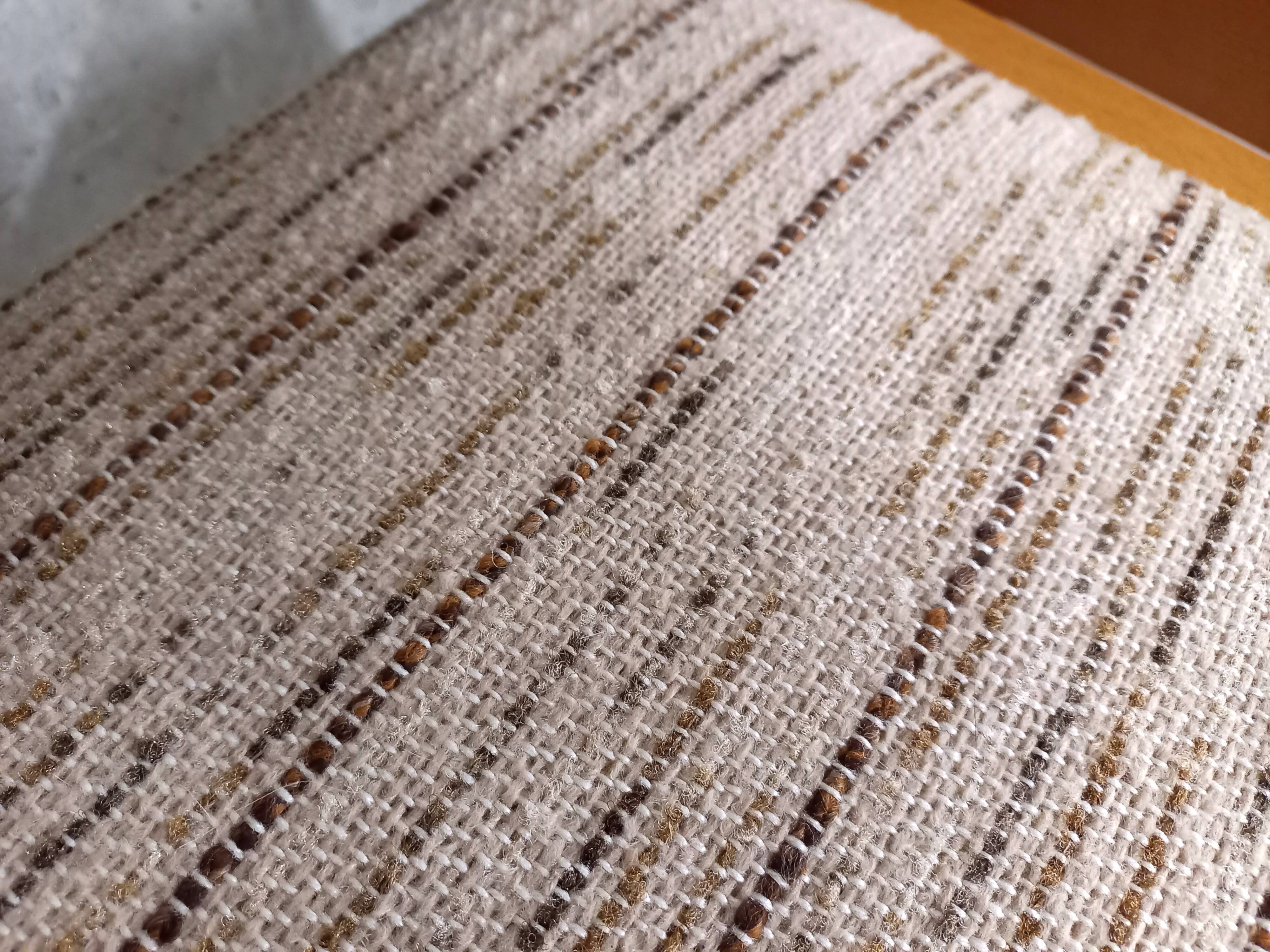 Suite de 2 chaises vintage Baumann en bois et tissu de laine années 70