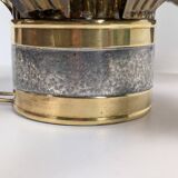 70's Brutalist Brass Wall/Ceiling Light