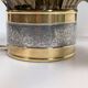 70's Brutalist Brass Wall/Ceiling Light