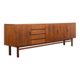 60s sideboard, walnut, restored, 250cm