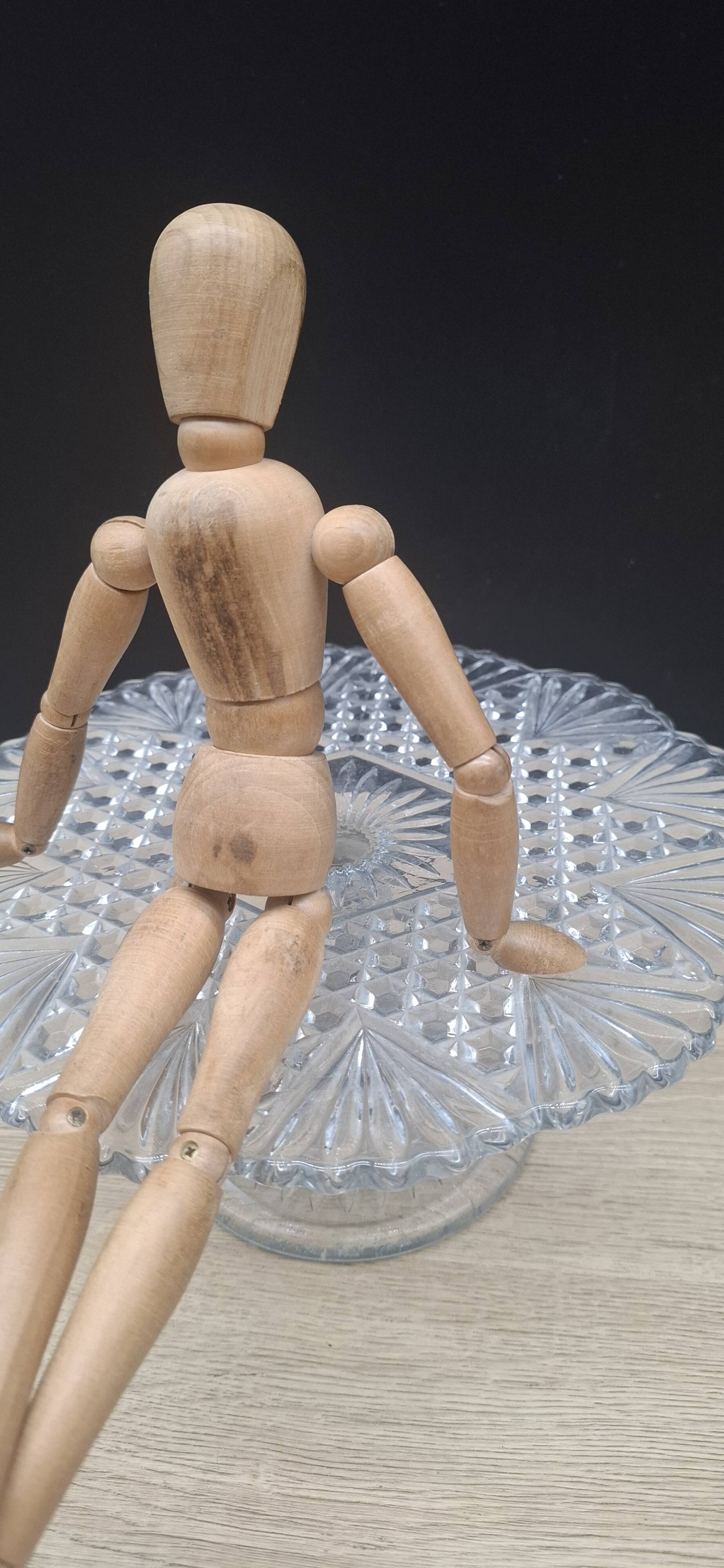 Manage D26 transparent glass cake dish