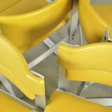 Rare vintage dining chairs in Finnish style by ILMARI LAPPALAINEN, 1960s