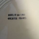 batch of 9 plates Moulin des Loups Orchies