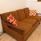 Scandinavian convertible sofa in teak by Grete Jalk, 1960s.