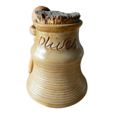Olive pot in sandstone
