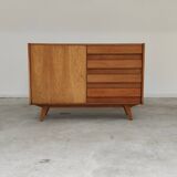 U 458 wooden sideboard by Jiri Jiroutek for Interier Praha 1960