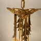 Italian liberty gold gilded chandelier