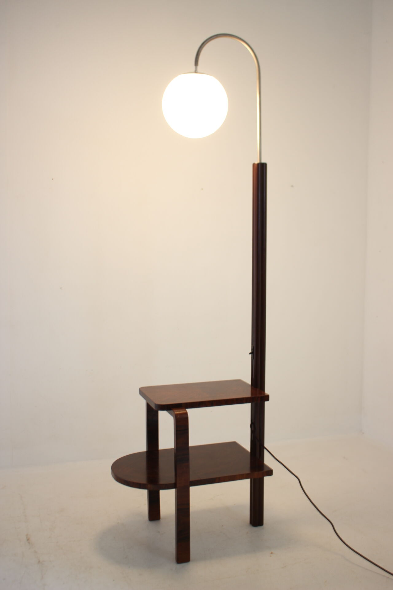 1930s Art Deco Floor Lamp by Thonet, Czechoslovakia