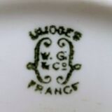 Complete Table Service Limoges William Guérin & Co - 20th Century Porcelain