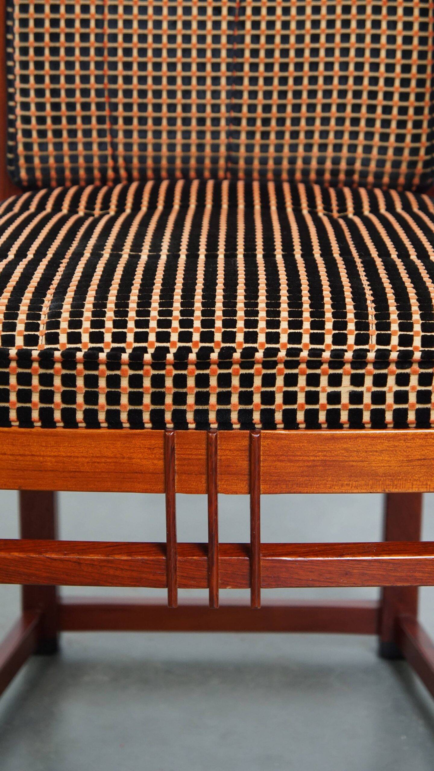 Art Deco side chair with armrests by Schuitema from the Decoforma series