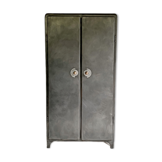 Vintage industrial wardrobe 50's