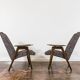 Vintage armchairs by jaroslav šmídek, ton, czechoslovakia, 1960, set of 2
