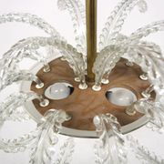 Carl Fagerlund pendant light for Orrefors, Sweden, 1950