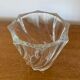 Antique Twisted Vase Cristal D'Arques Molded Glass Vintage