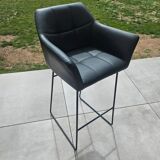 Genuine leather bar stools