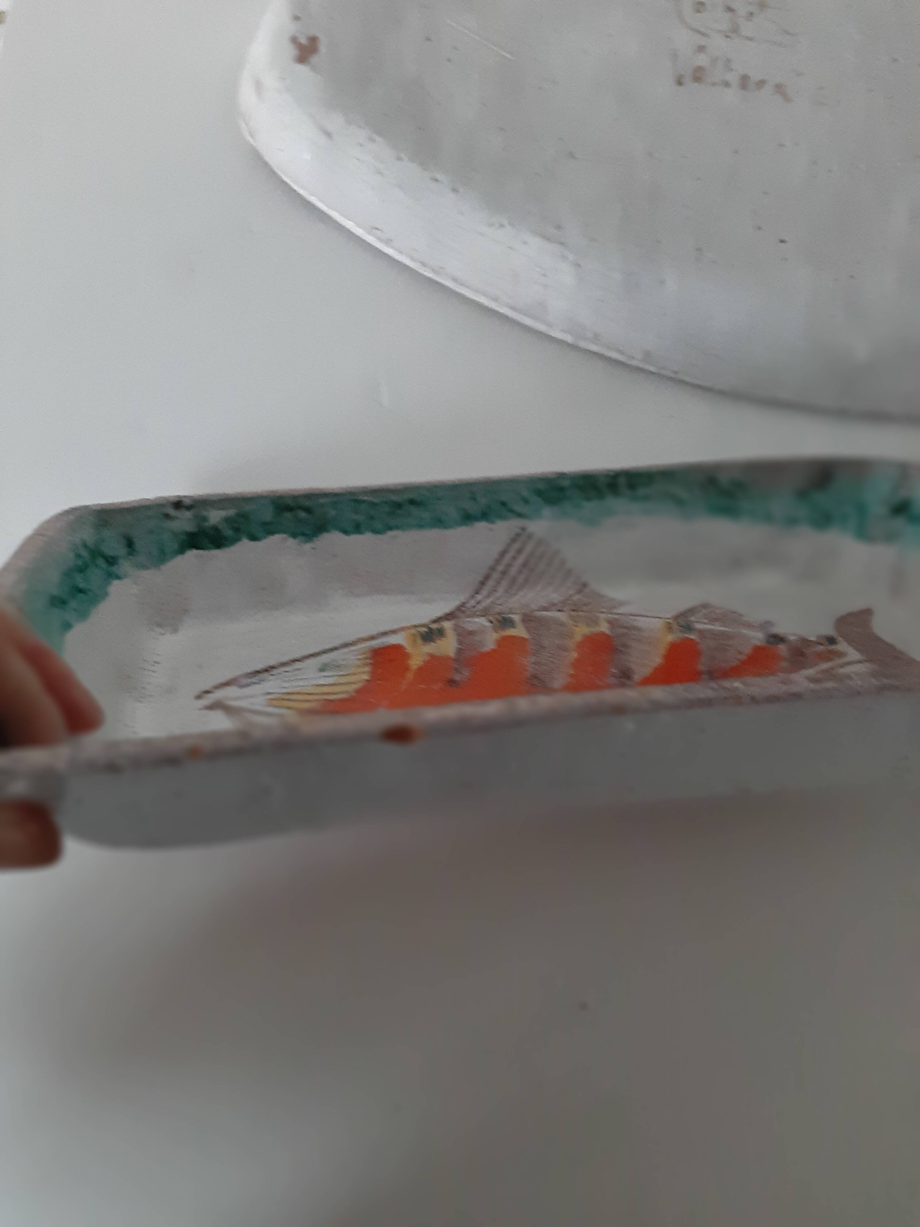 Vallauris fish service 7 people