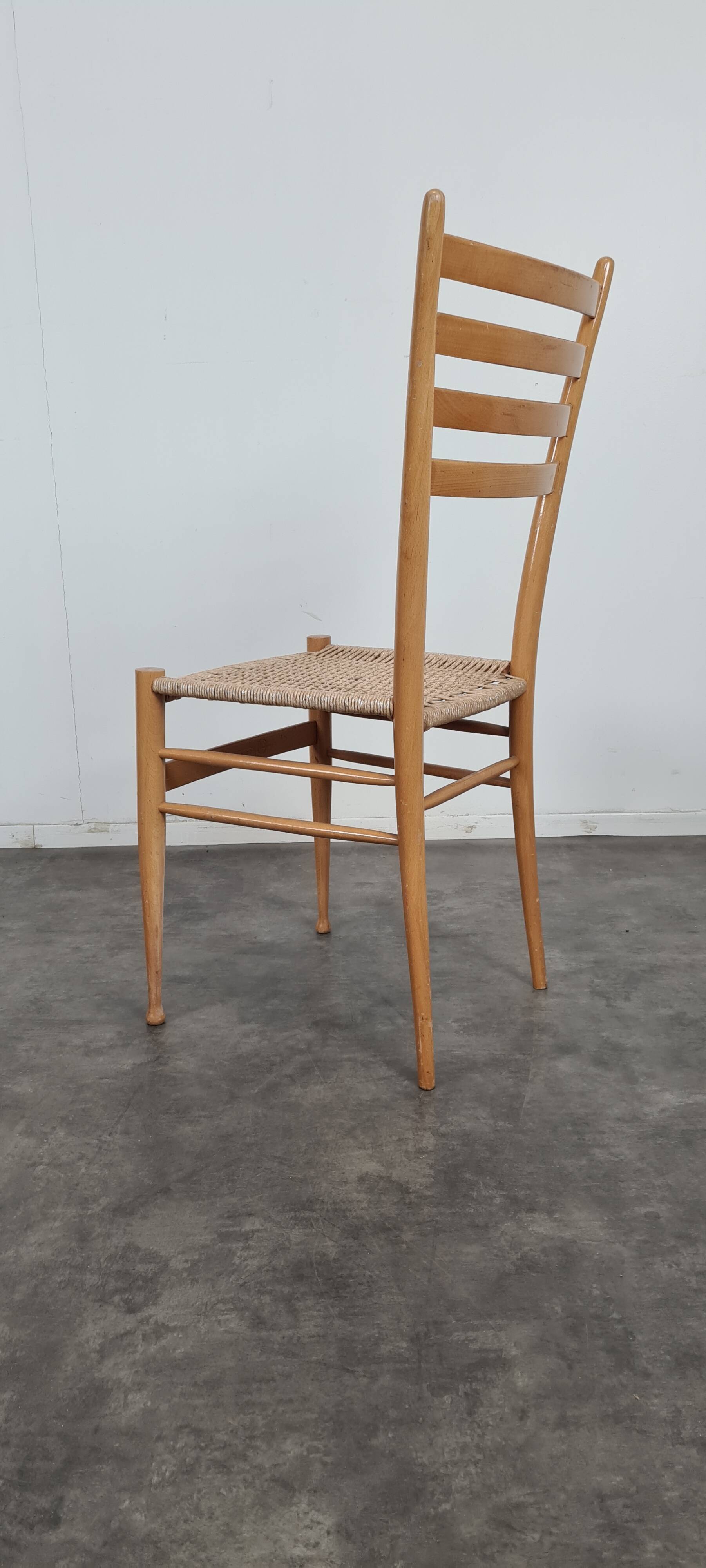 Vintage corded chair