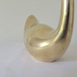 Brass swan