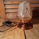 Art Deco lamp living room copper tulip glass pink edging gilded dp 1122109