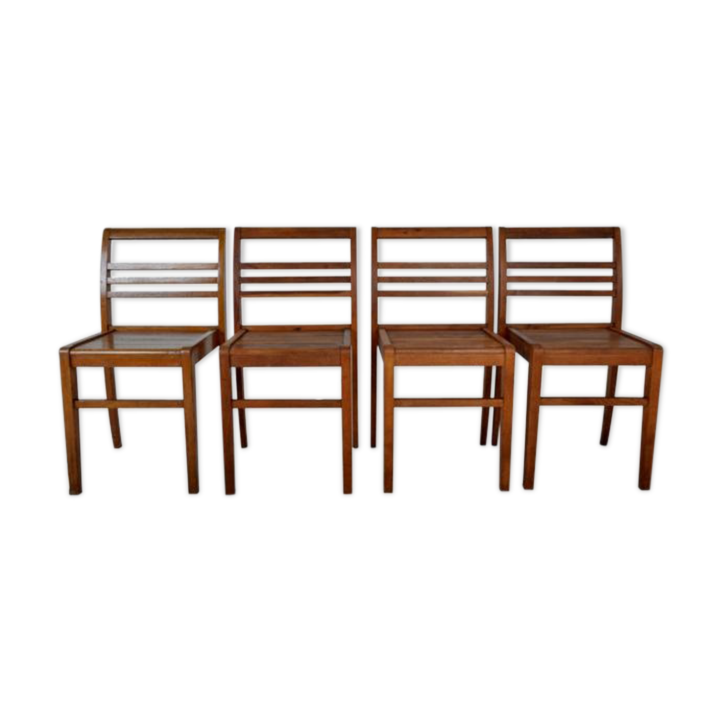 Set of 4 chairs by René Gabriel 1948