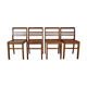 Set of 4 chairs by René Gabriel 1948