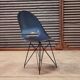 Chaise bleue Miroslav Navràtil pour Vertex 1959